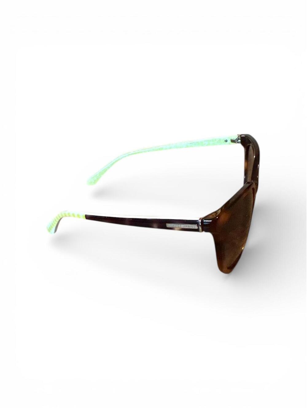 Draper James Tortoise Frame Sunglasses with Yellow Arms - Picture 2 of 3